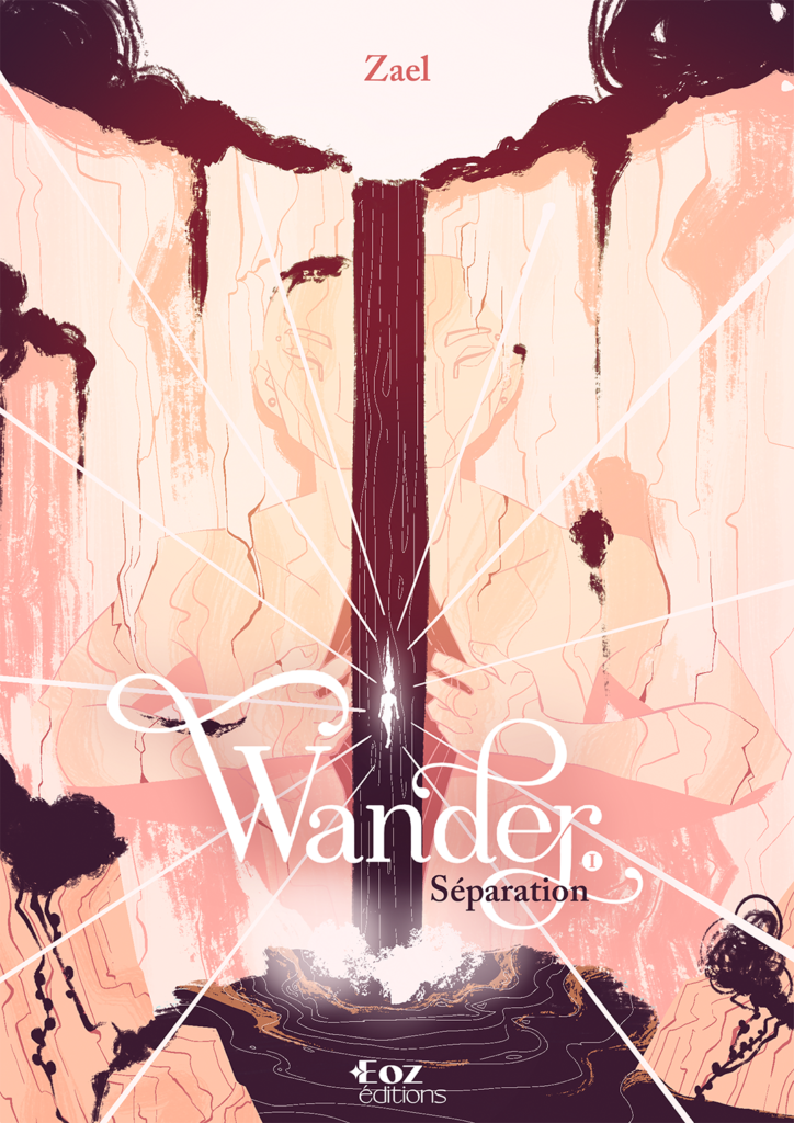 Couverture du tome 1 de la trilogie Wander nommé Séparation